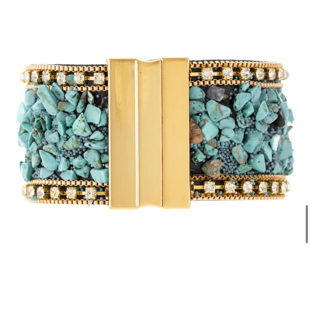 SAACHI Gravel Beaded Bracelet. NWT. - Picture 3 of 3